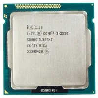 Intel Core i3-3220 2x3.3GHz (4 потока); 3MB; s1155; HD Graphics 2500; 55W