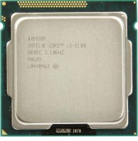 Intel Core i3-2100 2x3.1GHz (4 потока); 3MB; s1155; HD Graphics 2000; 65W