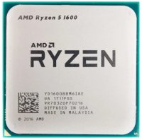 Ryzen 5 1600 6x3,2GHz (Turbo 3,6GHz) Cache 16Mb