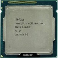 Xeon E3-1220V2; 4х3.1GHz (max 3.5GHz); 8MB; s1155; 69W; аналог i5-3470