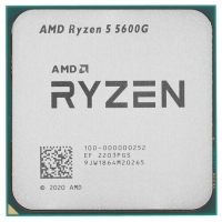 Ryzen 5 5600G 6x3.9GHz (12 потоков); Cache 16Mb; 65W