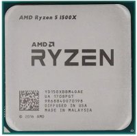 Ryzen 5 1500x 4x3.2GHz (Turbo 3,5GHz) Cache 16Mb (4 ядер 8 потоков)