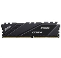 DDR4 8GB; 3200МГц; Netac Netac Shadow II; CL16-20-20-40; 1.35В [NTSWD4P32SP-08K]