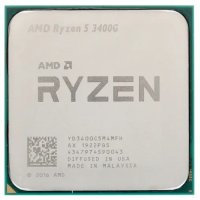 Ryzen 5 3400g 4x3.7GHz(max. 4.2GHz) (4 ядер 8 потоков); Radeon Vega 11