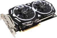 GeForce GTX 1080 Ti; 11Gb GDDR5; 352 Bit; MSI Armor [GeForce GTX 1080 Ti ARMOR 11G OC]