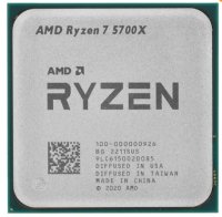 Процессор AMD (AM4) Ryzen 7 5700x; 8x3.4GHz (max 4.6GHz; 16 потоков); Tray [100-000000926]