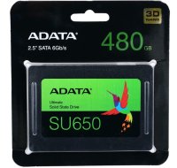 480GB; SSD; 2.5; ADATA SU650; 520/450MB/s; TBW 280Tb; IOPS 40000/75000; [ASU650SS-480GT-R]