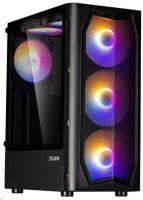 Корпус MidiTower Zalman N4 black (ATX,Window, 6xRGB fan, USB2.0 x2, USB3.0x1) [Zalman N4 rev.1]