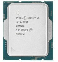 Intel Core i5-13400F; LGA 1700; 6Px2.5Ghz, 4Ex1.8Ghz; L2 - 9.5Mb, L3- 20Mb; TDP 148W; OEM [CM8071504821107 S RMBG IN]