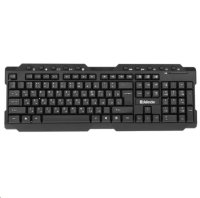 Беспроводная клавиатура Defender Element HB-195 RU,черный,мультимедиа [45195]