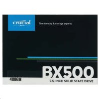500GB; SSD; 2.5; Crucial BX500; 550/500MB/s; TBW 120Tb; [CT500BX500SSD1]
