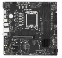 Материнская плата MSI PRO B760M-P LGA1700, 4xDDR5, 1PCI-Ex16, 2PCI-Ex1,2M.2,4SATA3,1USB3.2 Gen2(C),3USB3.2 Gen
