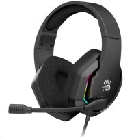 Наушники с микрофоном A4Tech Bloody G260p черный 2м мониторные USB оголовье (G260P)