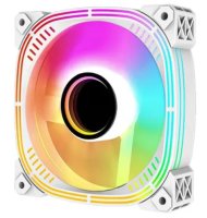Вентилятор ALSEYE Cooling Fan White, 120x120x25mm, DC 12V, 650~1800RPM±10%, 12VDC, 0.25A, 47.2CFM±10%, ARGB [Luna-120-W-P]