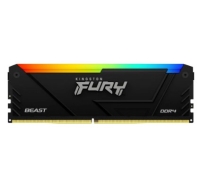DDR4 8GB; 3200МГц; Kingston Fury Beast RGB; CL16-18-18-*; 1.35В [KF432C16BB2A/8]