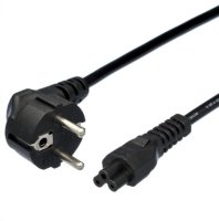 Кабель питания GoPower евровилка CEE 7/7-IEC 320 C5 1.8м ПВХ 0.75мм черный (1/10/160) [00-00024056]
