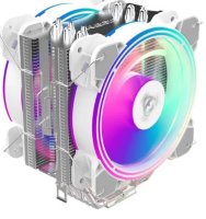 Кулер ALSEYE  H120D (White) ARGB TDP: 200W Product Dimensions:123x154x106mm Heatsink Dimensions:154x123x58mm Heatsink Weight:518g Heat Pipe:O6mmx6pcs