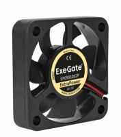 Вентилятор 12В DC ExeGate ExtraPower EP05010S2P (50x50x10 мм, Sleeve bearing (подшипник скольжения), 2pin, 6500RPM, 36dBA) [EX283366RUS]