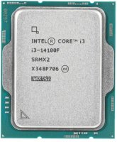 Intel Core i3-14100F OEM  Soc-1700 (Raptor Lake, Intel 7, C4(0EC/4PC)/T8, Performance Base 3,50GHz(PC), Turbo 4,70GHz, Max Turbo 4,70GHz, Without Grap