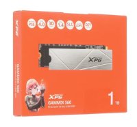 1000GB; SSD; M.2; ADATA XPG GAMMIX S60; 5000/3200MB/s; TBW 250Tb; [AGAMMIXS60-1T-CS]