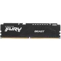 DDR5 16GB; 5600МГц; Kingston FURY Beast Black; CL40-40-40-*; 1.25В [KF556C40BB-16]