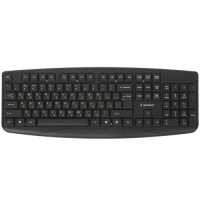 Клавиатура Gembird KB-8351U-BL, черный, USB, 104 клавиши