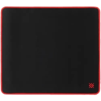 Игровой коврик Black XXL 400x355x3 мм, ткань+резина Defender [50559]