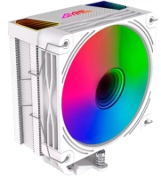 GMNG GG-CPC220-ARGB2 ARGB 120x120x25mm Soc-AM5/AM4/1151/1200/2066/1700 белый 4-pin 14-26dB Al+Cu LCD 220W 550gr Ret (GG-CPC220-ARGB2-WH)