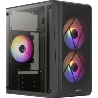 Корпус Formula CS-107, mATX, Mini-Tower, без БП, черный