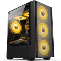 Корпус Accord ACC-ZCU1B, mATX, Mini-Tower, без БП, черный