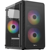 Корпус Formula Air Mesh G4 (Air Mesh G4 B) черный без БП mATX 1x120mm 1xUSB2.0 1xUSB3.0 audio