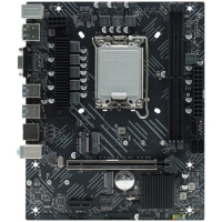 AFOX B760D5-MA-V4, LGA 1700, Intel B760, 2xDDR5, 3xSATA, 2xM.2, 1xPCIe 4.0 x16, 1xPCIe x1, 1xHDMI, 1xDP, 1xVGA, 1x 1Gb LAN, 4xUSB-A 3.0, 3x3.5 мм, 5.1