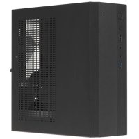 Корпус Exegate MI-301U-300 EX291270RUS (mATX/mini-ITX, 1U-F300S 4см, 1*USB+1*USB3.0, аудио, черный)