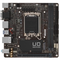 Материнская плата Gigabyte H610I DDR4, LGA 1700, Intel H610, 2xDDR4, 4xSATA, 1xM.2, 1xPCI-E 4.0 x16, 1xHDMI, 1xVGA, 2xDP, 1x 1Gb LAN, 2xUSB-A 3.2 Gen