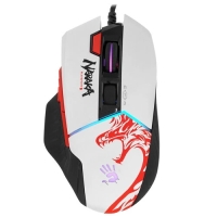 Мышь A4Tech Bloody W95 Max Naraka белый/рисунок