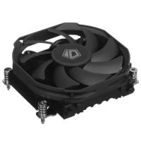Кулер ID-COOLING IS-30A Black AMD AM5/AM4 низкопрофильный высота 30mm (TDP 100W, PWM, 4 тепл.трубки прямого контакта, FAN 92mm) Box