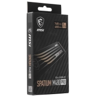 Накопитель SSD MSI SPATIUM M480 PRO, 1000GB, M.2 2280, PCIe 4.0 x4, NVMe, R/W 7400/6000 [S78-440L1G0-P83]