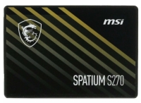 240GB; SSD; 2.5; MSI Spatium S270; 500/400MB/s; TBW 110Tb; IOPS 50000/80000; [S78-440N060-P83]