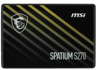 480GB; SSD; 2.5; MSI SPATIUM S270; 500/450MB/s; TBW 250Tb; IOPS 55000/80000; [S78-440E340-P83]