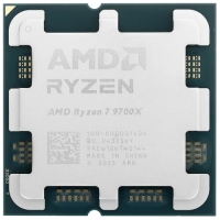 AMD Ryzen 7 9700X, AM5, 8 x 3.8 ГГц, L2 - 8 МБ, L3 - 32 МБ, 2 х DDR5-5600 МГц, AMD Radeon Graphics, TDP 65 Вт, OEM