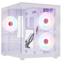 Корпус Ginzzu V250 White 3*Fan 12LD4