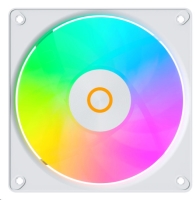 Ocypus Gamma F12 Elite WH ARGB *REVERSE* BLADE, 120x120x25mm, 4-PIN PWM, 600-1800 RPM, 26 DBA MAX [Gamma F12 Elite WH ARGB REVERSE BLADE]