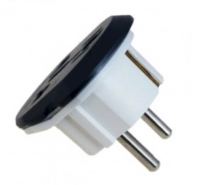 Переходник Евро вилка Live-Power K1616 (20pcs) (черный) [A2995]