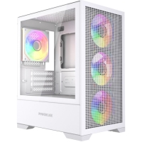 Корпус Powercase Mistral Micro B315W (CMMB315W-A4), Tempered Glass, 4x 120mm ARGB PWM Fan, белый, mATX