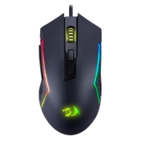 Мышь игровая REDRAGON Trident Lite черная,RGB,7кн,8000dpi [72018]