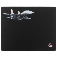Коврик Gembird MP-GAME5 Black, рисунок: самолет-2, материал: ткань + вспененная резина, 250*200*3мм [MP-GAME5]