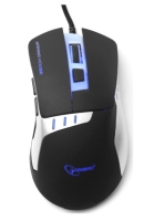 Мышь проводная Gembird MG-520 черный, 3200 dpi, USB, кнопки - 6 [MG-520]