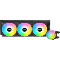 СВО SAMA L60 (L60-BKWAYXO3-G) Black (360mm, ARGB/ Fans 3x120mm, 82.79CFM, 29dBA, 2000RPM/ Pump heigh)