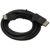 Кабель Bion BXP-CC-DP-HDMI-030 DisplayPort - HDMI, 20M/19M, однонаправленный конвертор сигнала с DisplayPort в HDMI, 3м, черный