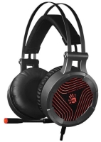 Наушники игровые A4Tech Bloody G530, черный/серый, мониторные, USB, 1.8 м